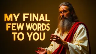 🔴"MY FINAL FEW WORDS TO YOU!! OPEN RIGHT NOW” | God Message Today | God Message Now