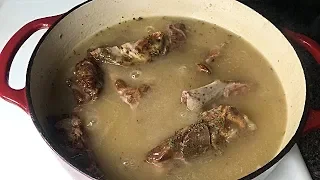 how to make smoked neck bones