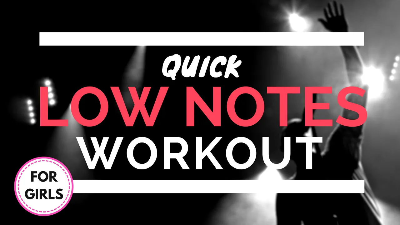 Weak Low Notes? Fix Them with This Chest Voice Workout!