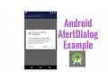 Android alertdialog example