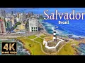 Lagu Salvador, Bahia, Brasil 4K HDR Drone