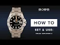 How To Use Your Rolex Explorer II - Set Change Time GMT Bob s Watches