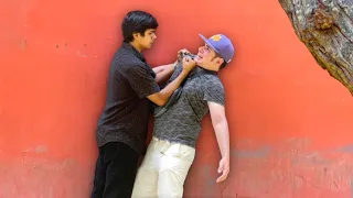 EMPUJANDO GENTE 8! Ft Jacob Valencia | Bromas pesadas | DiEQUISDE