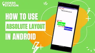 How to use Absolute Layout in Android AbsoluteLayout in Android Studio AbsoluteLayout
