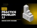 CSWA Practice Problem 1 1 Solution SolidWorks Exam Guide