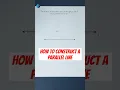 How to Construct a Parallel Line