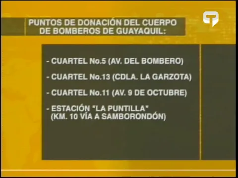 Varias ciudades habilitan centros de acopio para ayudar a Esmeraldas