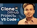 How to Clone an GitHub Project to VS Code Visual Studio Code Hindi