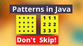 Pattern Problems Solution In Java Best Approach to Solve Any Pattern Problem