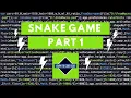 How to Code Snake - Part 1