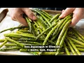 Baked Salmon with Roasted Asparagus 34g Protein 20 Minutes