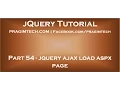 jquery ajax load aspx page