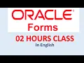 Oracle Forms Tutorial Oracle Forms Training for beginners Learning Tube