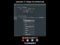 Leetcode 21 Merge Two Sorted Lists in Python Python Leetcode Python Coding Tutorial ASMR