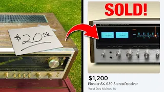 Secrets to Flipping Vintage Stereos for HUGE Profit