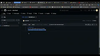 Github Hello-World exercise