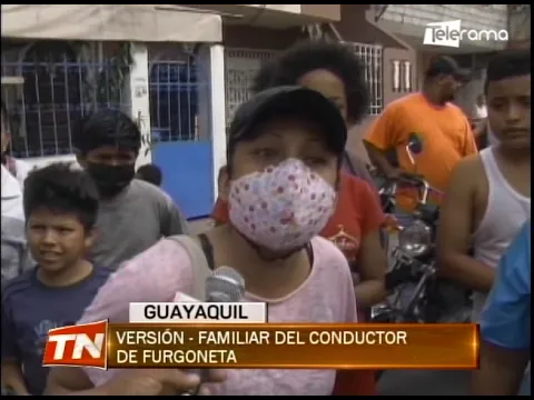 Furgoneta se impactó contra una vivienda en el suburbio de la ciudad