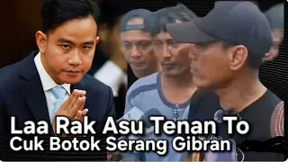 MAS BOTOK MENDAPAT BANYAK SERANGAN, CACIAN DAN HUJATAN DARI MASYARAKAT KARENA MENYERANG MAS GIBRAN