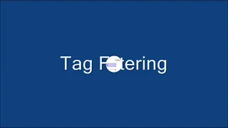 Tag Filtering 20251007 