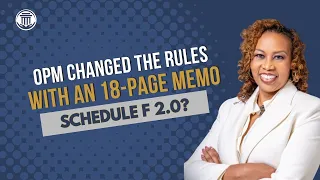 6 25 OPM Changed Performance Rules for Federal Employees