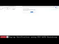 PHP Pop-up Notification using AJAX Bootstrap