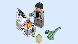 LEGO 122112 Instructions | Jurassic World | Dr. Wu's Laboratory | Magazine Gift