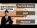 Making the Right Choice Particle Board vs MDF vs Plywood Creative Design Studios