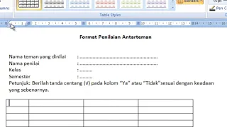 Download Membuat Format Penilaian Antar Teman Kurukulum 2013 SD MP3