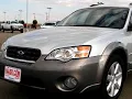 SOLD - 2006 Subaru Outback 80504 Hajek Chevrolet
