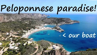 Wild sailing around the Peloponnese! Winter / off season in Greece (Ep 15)