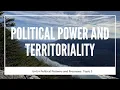 4 3 Political Power Territoriality Unit 4 Political Geography Topic 3 of AP Human Geography