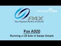 PAX A920 How to Run a Cash Discount Sale M1 Tech Support