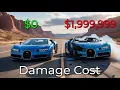 Realistic Crashes BeamNG Drive Damage Cost Bugatti Chiron Epic Wallet Survival