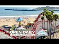 The Santa Cruz Beach Boardwalk is now OPEN DAILY