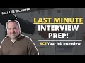 LAST MINUTE Interview Prep - How To Get Ready For Your Job Interview FAST