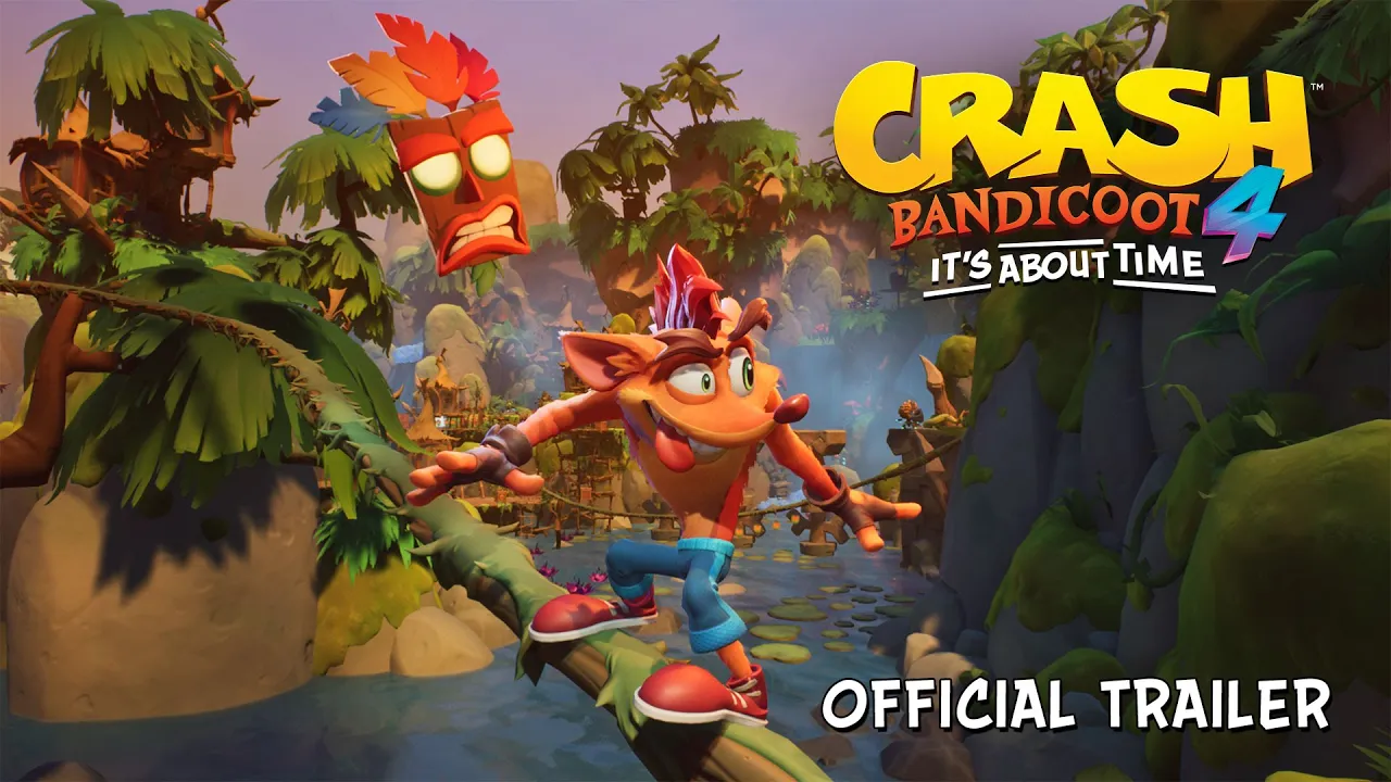 Crash Bandicoot 4: It's About Time - เทรเลอร์เปิดตัว