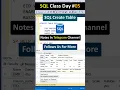 SQL Class Day 05 In Telugu SQL Telugu Tutorial