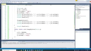 C Sharp Course Create New Type Using Struct Part 2 Lesson 36