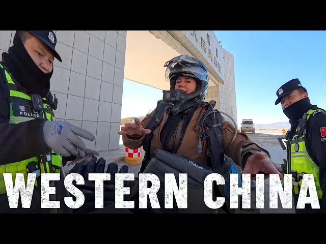 Motorcycling Western China: Border Crossing & Guide Adventures I entered WESTERN CHINA 🇨🇳 | S8, EP113