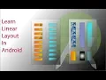 Android Tutorial Linear Layout