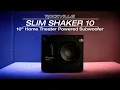All About Your Rockville Slim Shaker 10 Under or Behind Couch Home Theater Powered Subwoofer