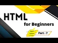 7 HTML Tutorial for Beginners Block and Inline Elements in html