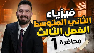 فيزياء الثاني متوسط الفصل الثالث الشغل و القدرة محاضرة 1 منهج الجديد 