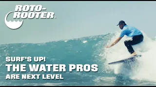 Surfing Plumbers Fix Pipelines and Ride Them Roto-Rooter
