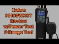 Cobra HH50WXST Handheld CB Radio Review Power Test Range Test