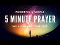 5 Minute Prayer to Change Your Life - Kat Kerr