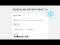 The Ultimate Guide to Building a Scheduling App with React JS