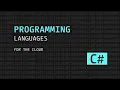 Programming Languages for the Cloud C