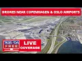 Download Lagu Drones Near Copenhagen Airport \u0026 Oslo Airport - LIVE Breaking News Coverage