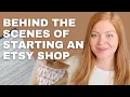 Starting my own etsy shop small business making seamless patterns tumbler wraps and more